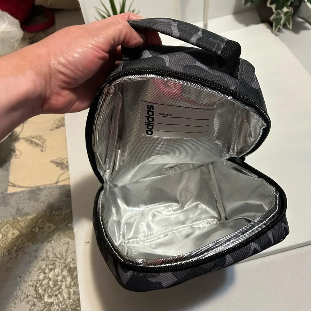 Adidas Gray Camouflage Backpack
